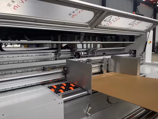 Auto Flexo Printer Printing Cutting Packing Packaging Corrugated Carton Box Making Machine