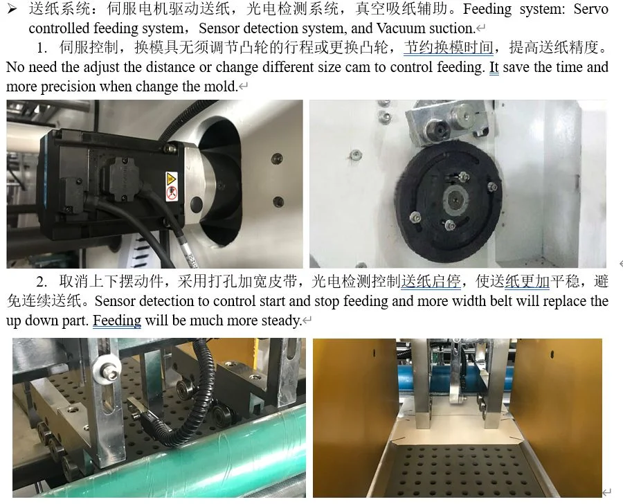 Hamburger/Burger Box, Lunch Paper Tray Box, Kfc Popcorn Chip Box, Fast Food Box, Pizza Box, Take Away Box Making/Forming Machine, Carton Box Erecting Machine