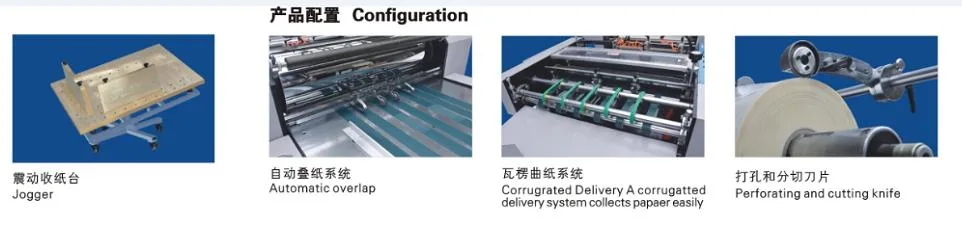 Semi-Automatic Glueless Thermal BOPP Film Lamination Cardboard Flute Laminating Machine Sfml-1100