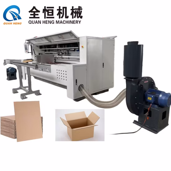 Auto Flexo Printer Printing Cutting Packing Packaging Corrugated Carton Box Making Machine